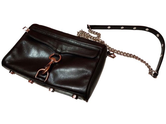 Rebecca Minkoff Handbag Black Leather  ref.35866