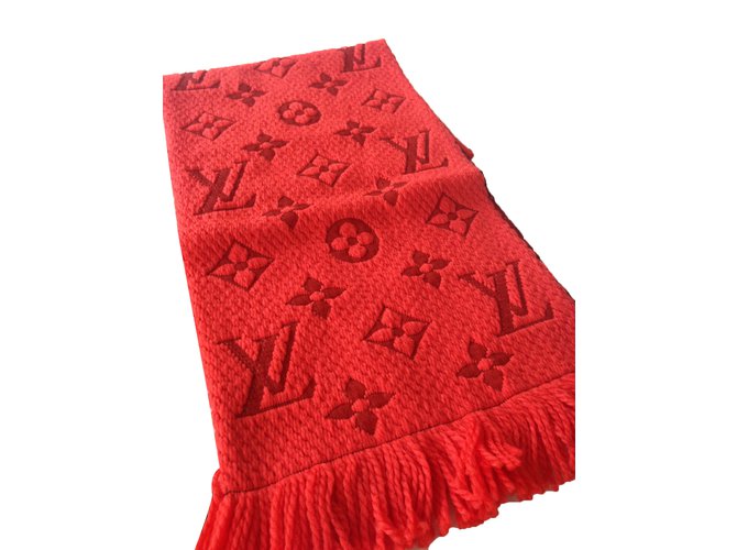 Louis Vuitton Scarf Coral Wool  ref.35917