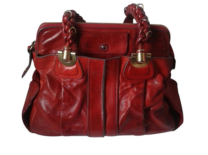 Chloé Eloisa Rosso Pelle