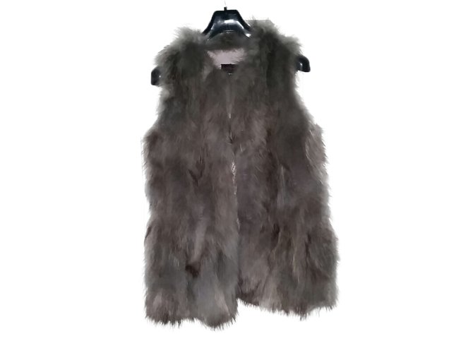 Autre Marque Knitwear Grey Fur  ref.35933
