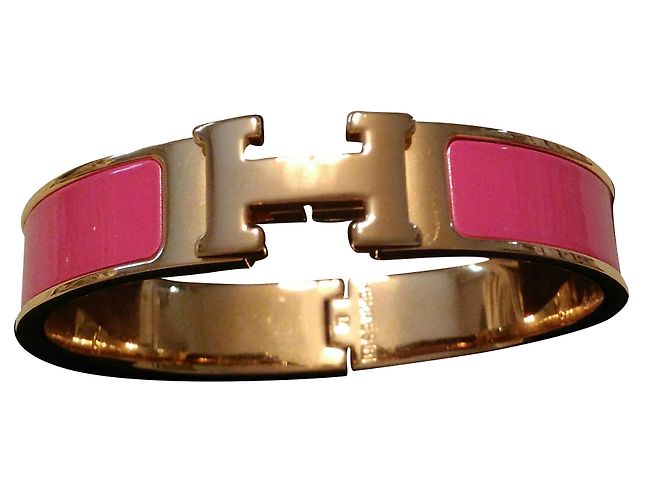 Hermès Braccialetto Rosa Placcato in oro