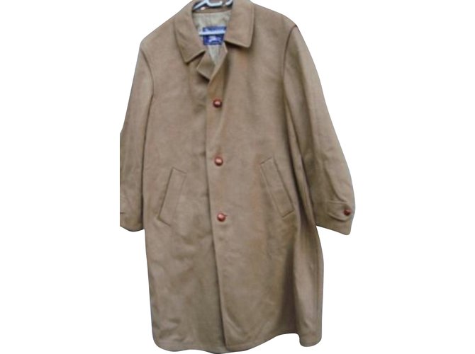 Burberry Men Coats Outerwear Caramel Cashmere  ref.36137