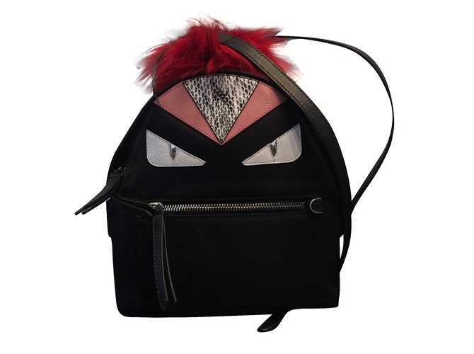 fendi monster backpack