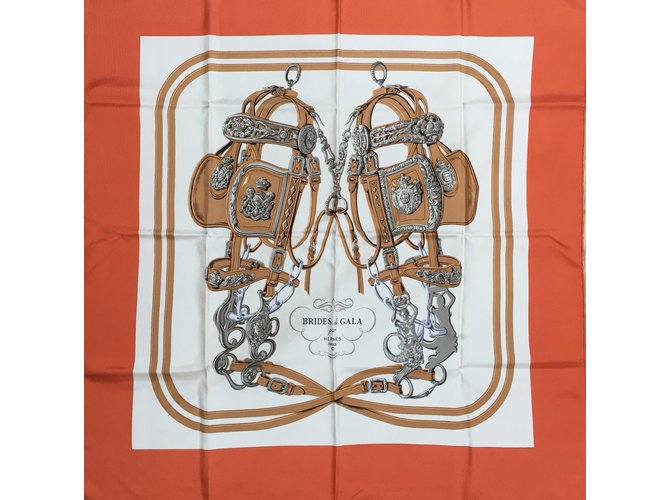 Hermès Brides de Gala Scarves Silk 