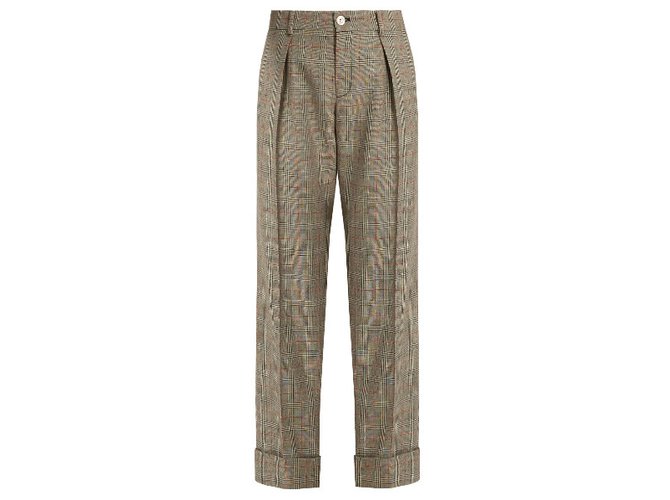 Gucci Prince de Galles trousers Wool  ref.36265