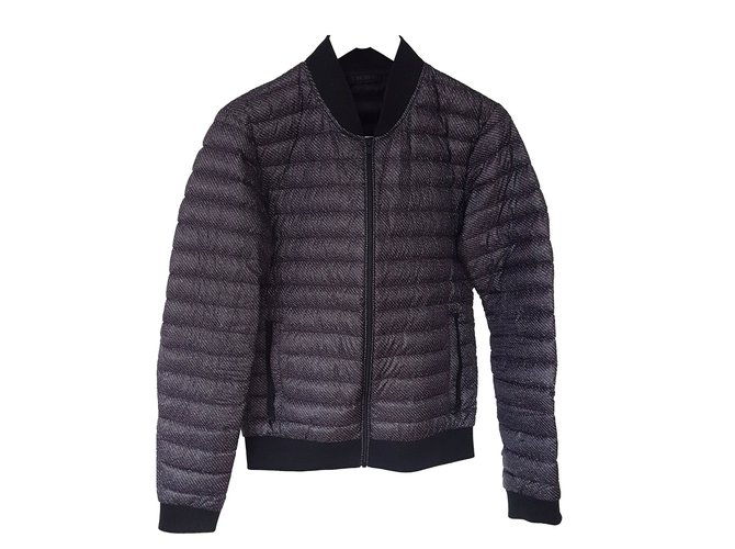 Ikks Blazer Jacket Dark grey Polyester  ref.36273