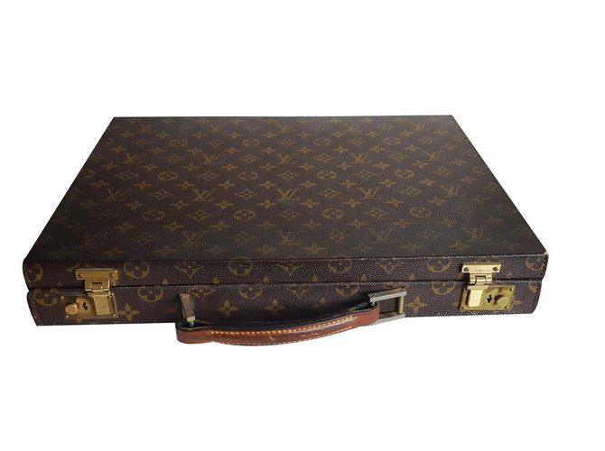 Louis Vuitton Bag Briefcase Brown Leather  ref.36362