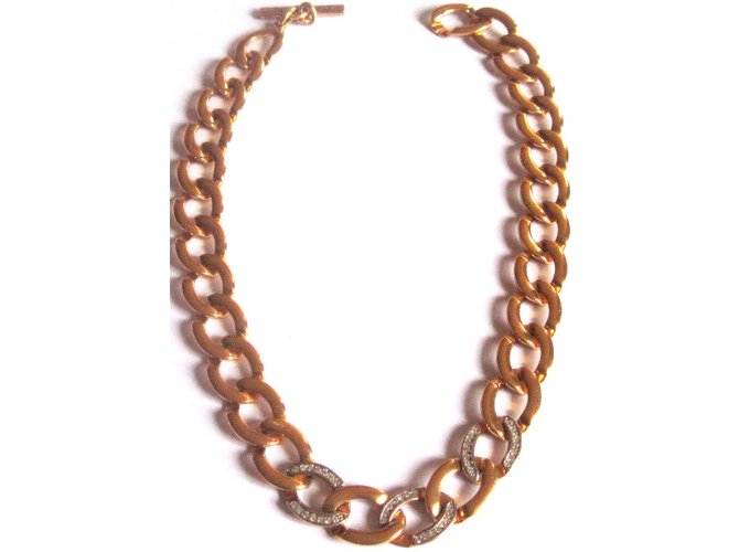 Carven Necklace Golden Metal  ref.36410