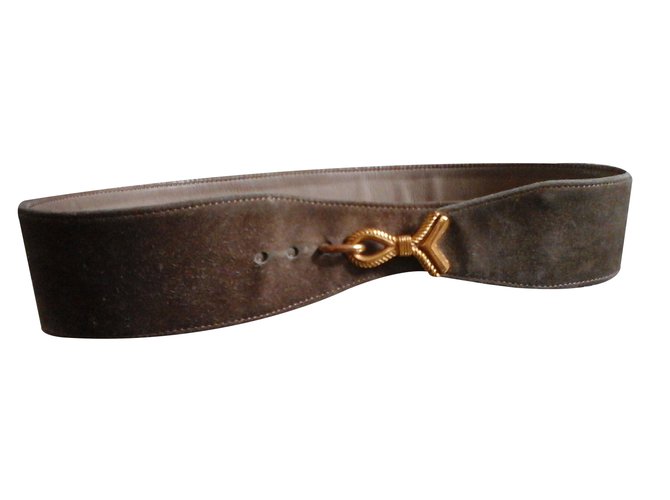 Hermès Belts Caramel Deerskin  ref.36450
