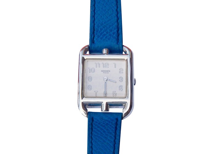 Hermès Buen reloj Plata  ref.36516