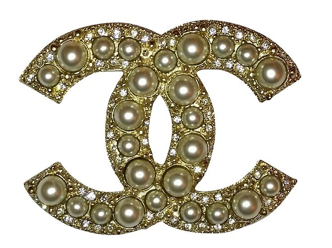 Chanel Pin e spilla D'oro Metallo