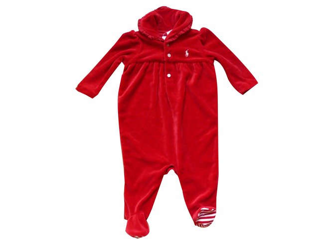 Ralph Lauren Bodysuit Red Velvet  ref.36638