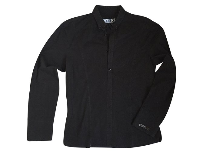 Dirk Bikkenbergs Shirt Black Cotton  ref.36654