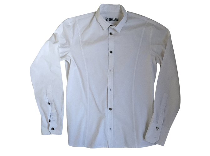 Dirk Bikkenbergs Shirt White Cotton  ref.36655