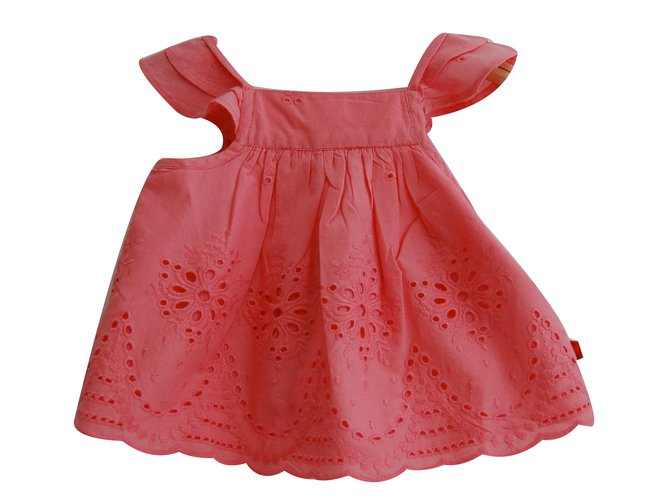 Billieblush Outfits Coral Cotton  ref.36827