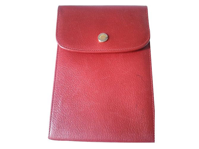 Lanvin Wallets Small accessories Red Dark red