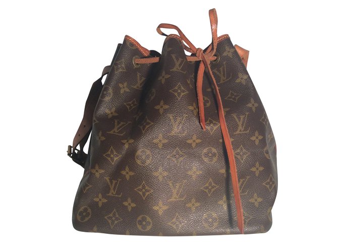 Louis Vuitton Noe PM Brown Leather  ref.36960