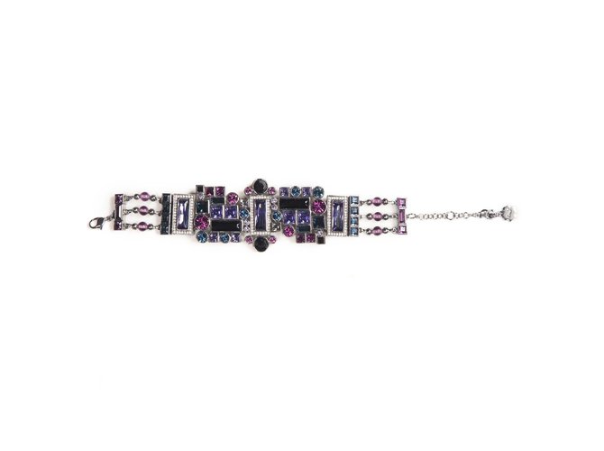 Dior Kristall-Armband Mehrfarben Metall  ref.37145