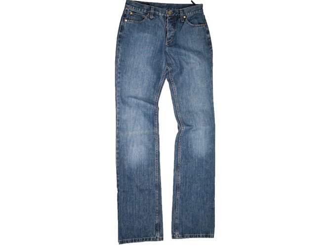 Gucci -Straight Leg Jeans Cotton  ref.37185