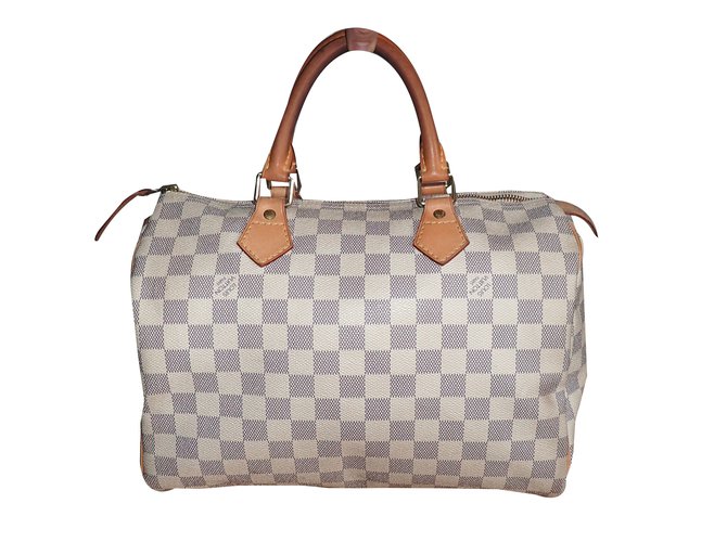 Louis Vuitton Pre-Owned Women's Fabric Handbag - White - One Size
