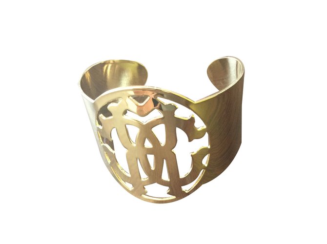 Roberto Cavalli Armbänder Golden Metall  ref.37264