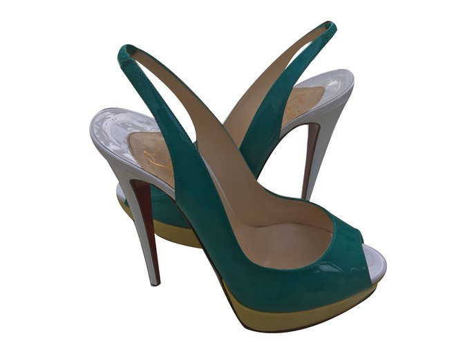 Christian Louboutin Heels Multiple colors Patent leather  ref.37278