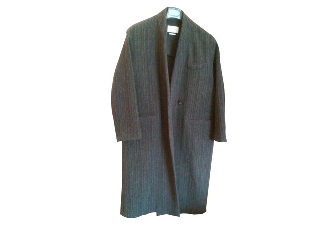 Isabel Marant Etoile Coat, Outerwear Grey Wool  ref.37294
