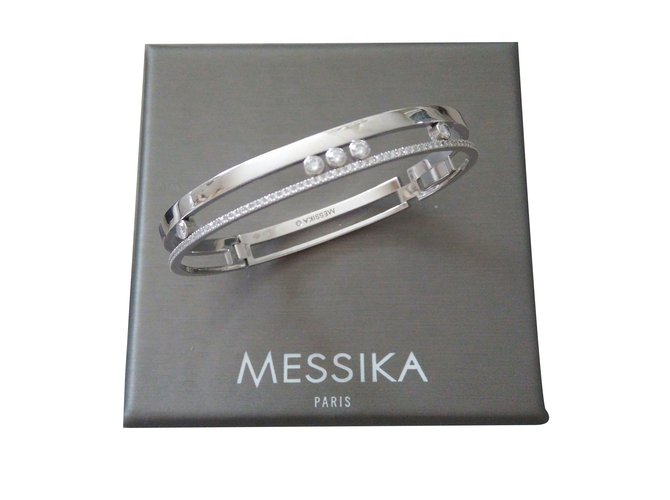Messika Armband Silber Weißgold  ref.37399