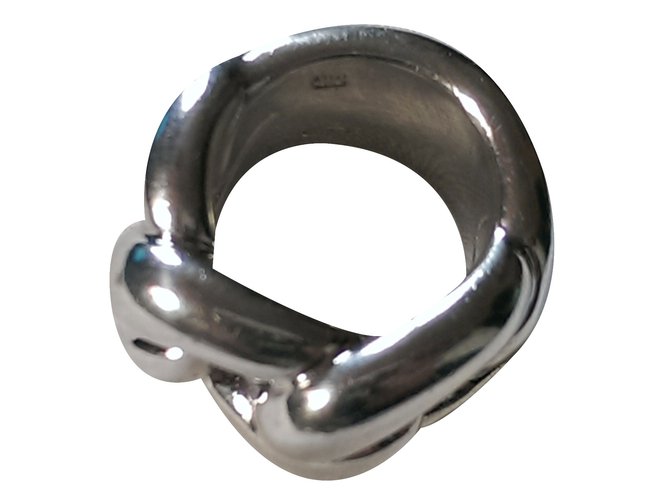 Pianegonda Ring Silvery Silver  ref.37403