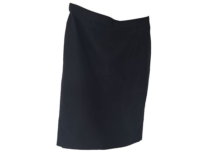 Christian Dior Bleistiftrock Schwarz