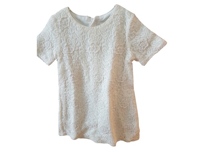 Chloé Dress White Cotton  ref.37619