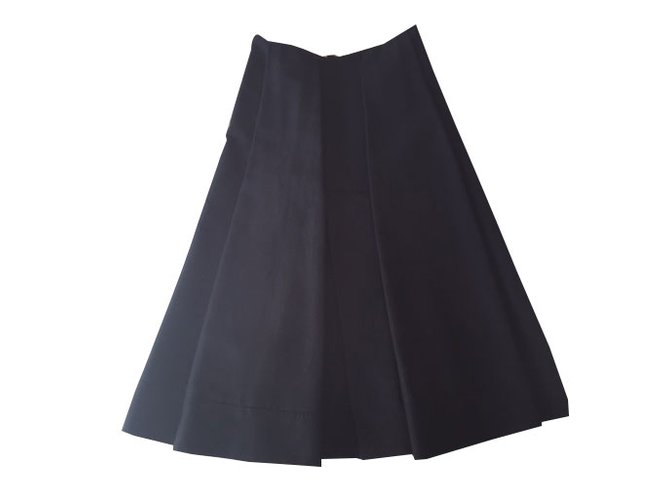 Marni Skirt Navy blue Cotton ref.37672 - Joli Closet