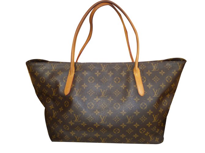 Louis Vuitton Handbag Brown Cloth  ref.37769