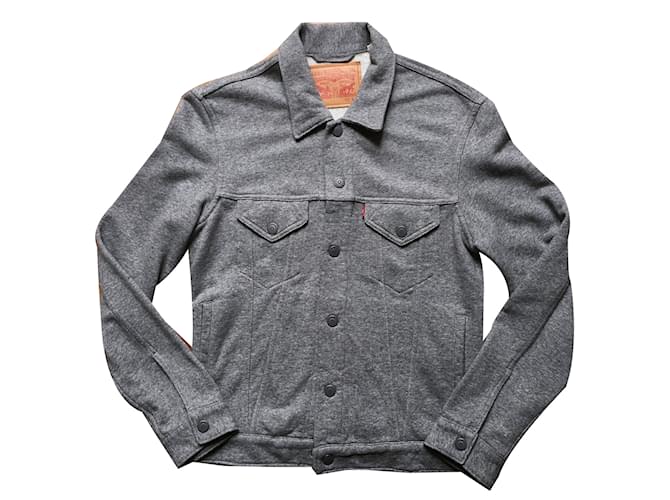 Levi's Blazer Jacket Grey Cotton  ref.38041
