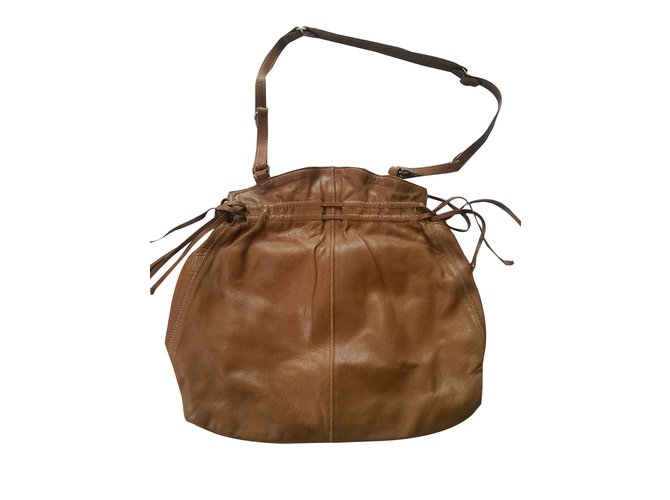 Vanessa Bruno Handbags Light brown Leather  ref.38071