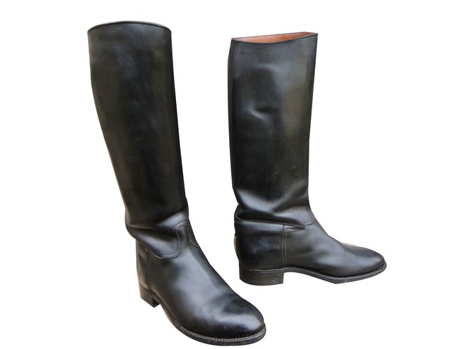 Paraboot Boots Black Leather  ref.38100