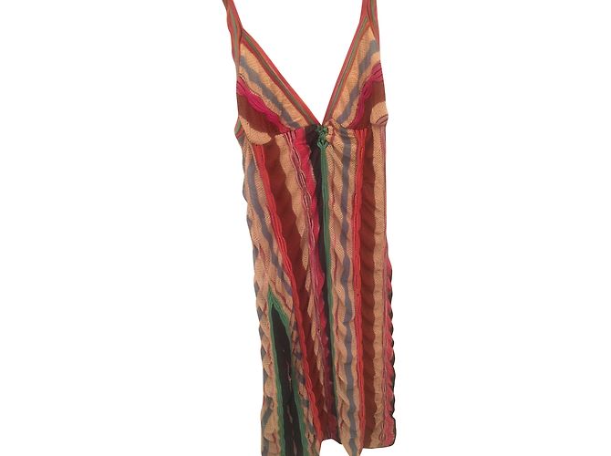 Vestito da Cocktail Missoni Multicolore Viscosa 42IT