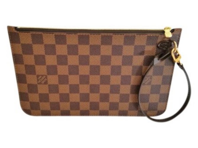 Louis Vuitton Neverfull Couro  ref.38213