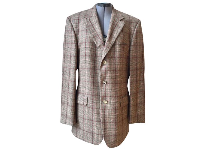 Hugo Boss men's jacket Caramel Wool  ref.38223