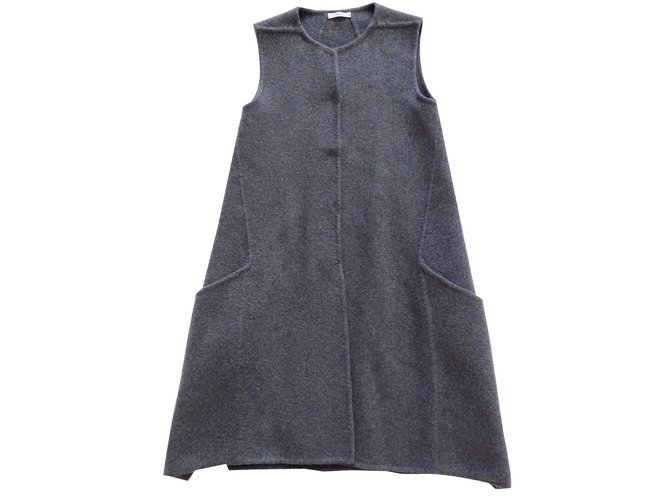 Céline Coat, Outerwear Grey Cashmere  ref.38287