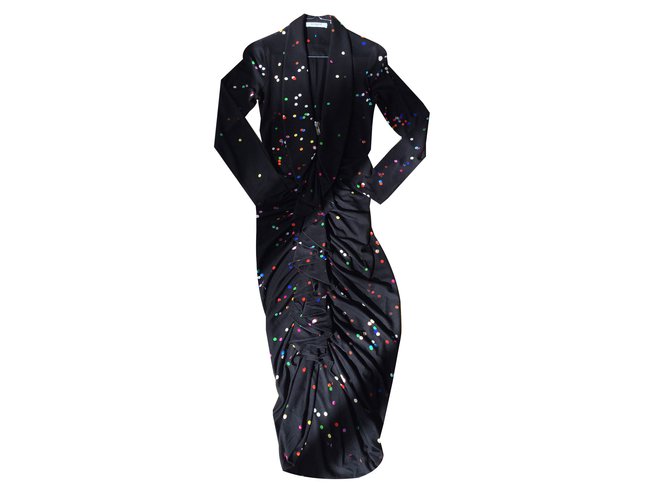 Givenchy Lunares Dress Multiple colors Silk  ref.38373