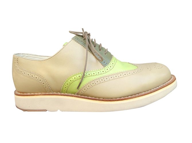 Heschung Richlieu scarpe stringate in pelle grigio Multicolore