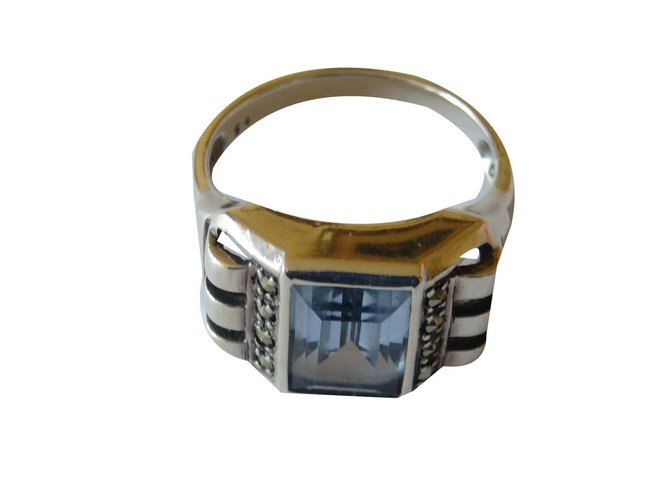 inconnue Ring Silvery Silver  ref.38548