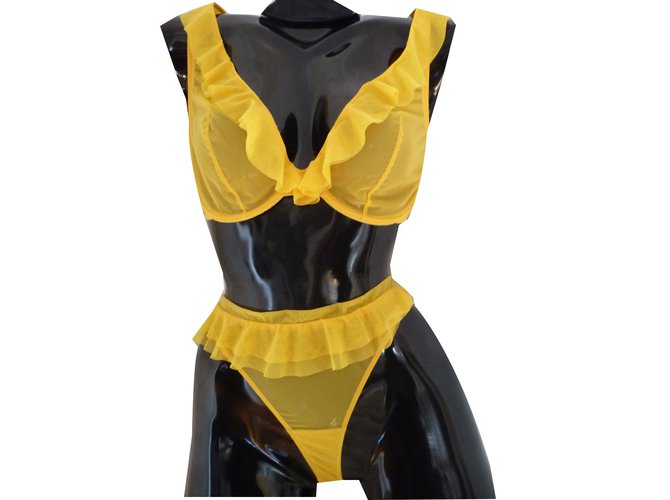 Chantal Thomass Intimate Yellow Polyamide  ref.38600