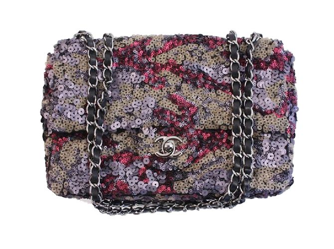 Chanel Sequin Single Flap Bag Multiple colors