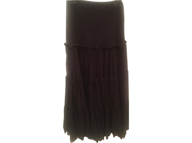 Jean Paul Gaultier Skirt suit Black Cotton  ref.38696