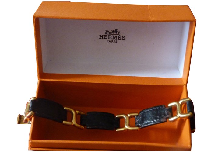 Hermès Armband Golden Vergoldet  ref.38701