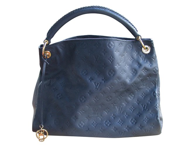 Artsy Louis Vuitton Handbag Black Leather  ref.38713