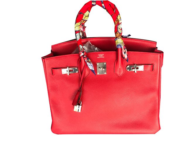 Birkin Hermès Handtasche Rot