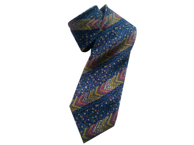 Missoni cravatta Multicolore Seta  ref.38738